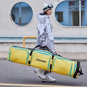 Padded Yellow Snowboard Bag